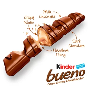 شکلات کیندر بوینو 43 گرم | Kinder Bueno