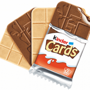 ویفر شیر شکلاتی کیندر کاردز بسته 5 عددی | Kinder Cards