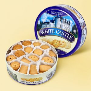 بیسکویت کوکی کره ای وایت کسل 681 گرم | White Castle Butter Cookies