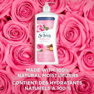 لوسیون بدن سینت ایوز گل رز و روغن آرگان 621 میل | ST.Ives Body lotion rose & argan oil