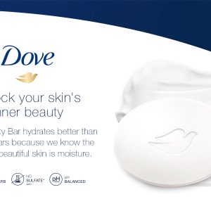 صابون داو 90 گرم اورجینال (رایحه شیر) | Dove soap original beauty cream bar