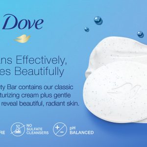 صابون اسکراب داو 90 گرم لایه بردار ملایم | Dove soap gentle exfoliating