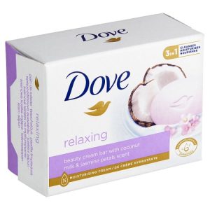 صابون داو 90 گرم رایحه شیرنارگیل و گلبرگ یاس | Dove soap coconut milk & jasmine petals