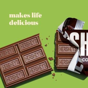 شکلات هرشیز شیرشکلات باکس 24 عددی | Hershey’s milk chocolate flavour